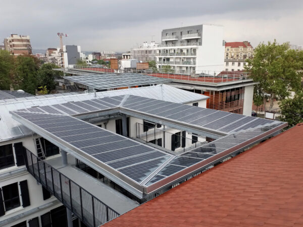 Installation d’une toiture et verrière photovoltaïques à Colombes par Sunvie