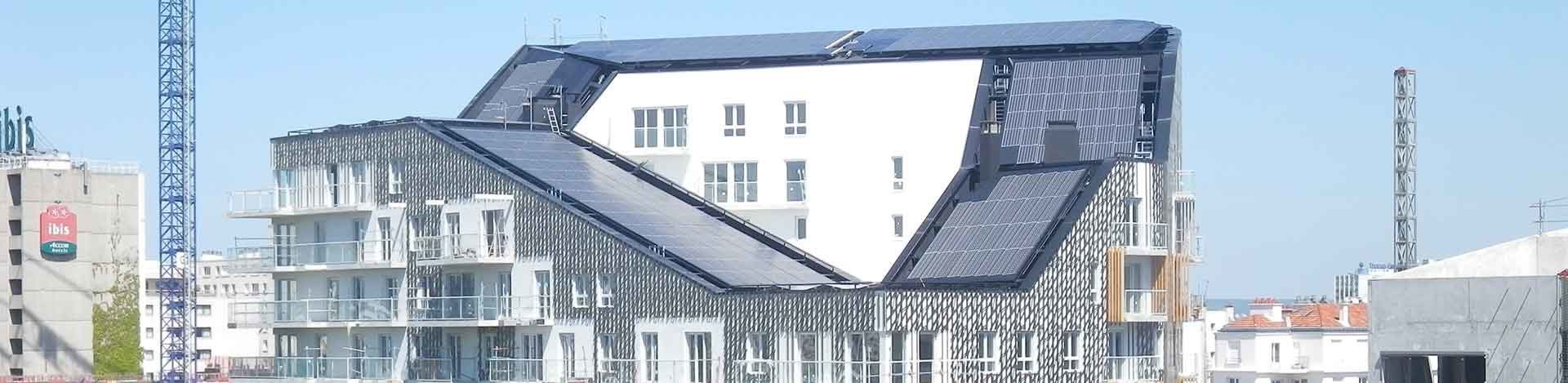 Photovoltaic stations on the roofs