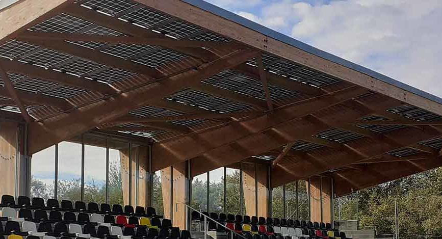 Installation photovoltaïque Made by Sunvie - Stade Wasquehal