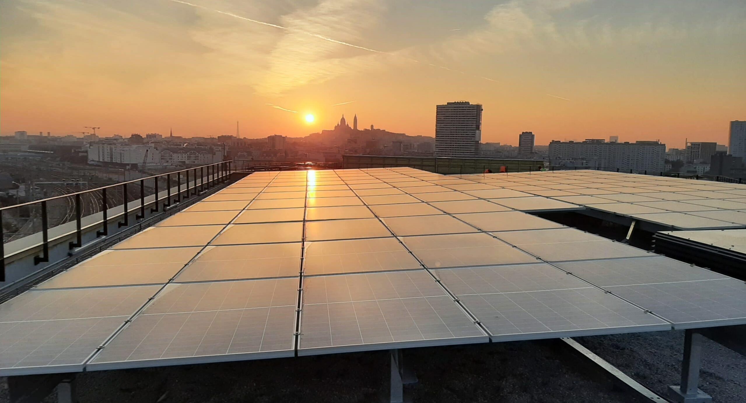 Toiture photovoltaïque Made by Sunvie - Eole Evangile - Paris