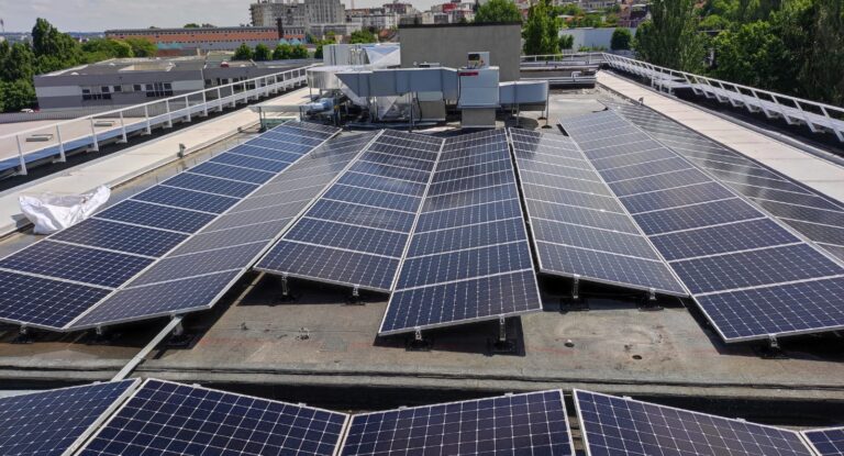 Toiture terrasse photovoltaique 2